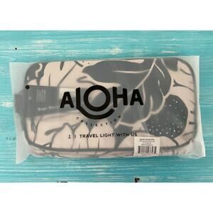 Rare Special Limited Edition Aloha Collection Ulu Dopp Kit in Black / Sandstone